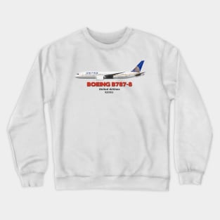 Boeing B787-8 - United Airlines Crewneck Sweatshirt